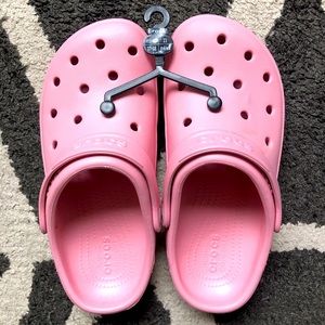 Pale Pink Women’s 7 Men’s 5 Crocs Water Shoes